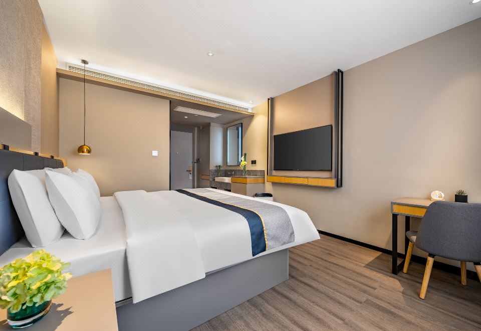 安心睡安睡大床房（零压床垫+空气净化器）