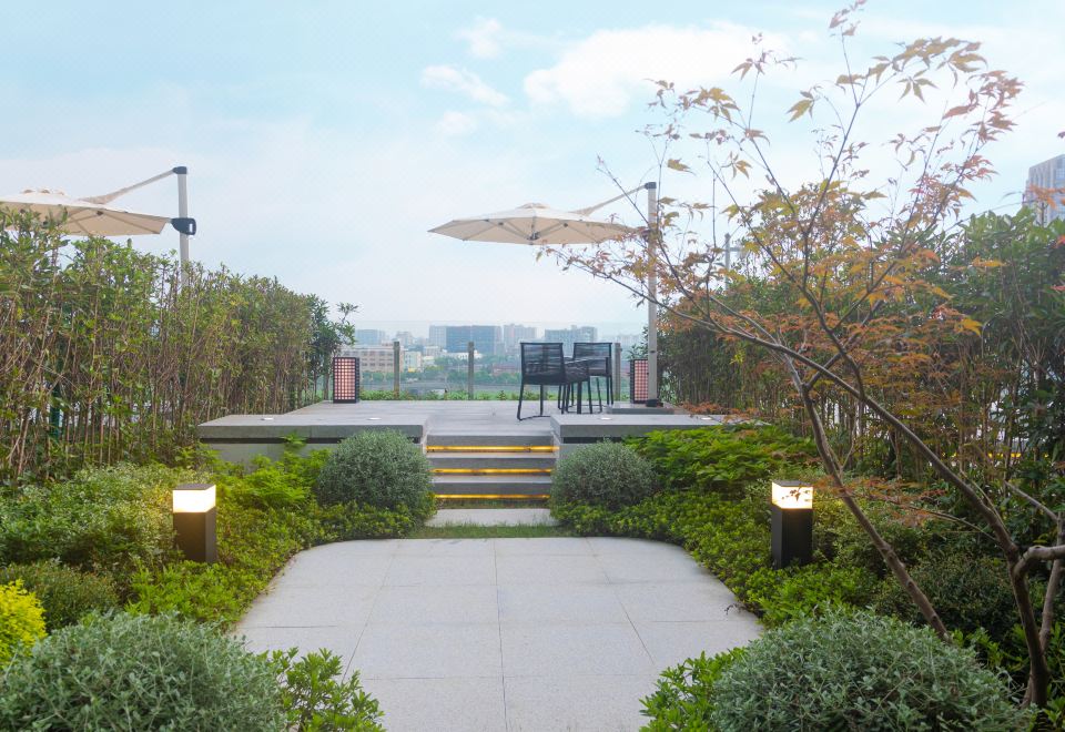 湖景花园双床客房