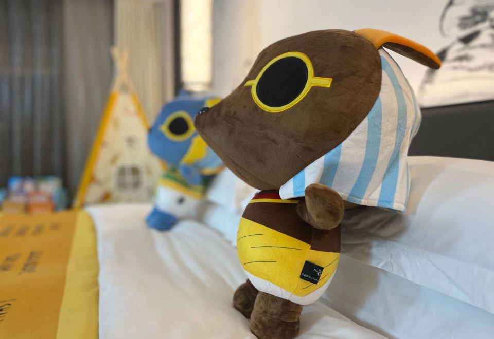 埃及萌神主题亲子大床房