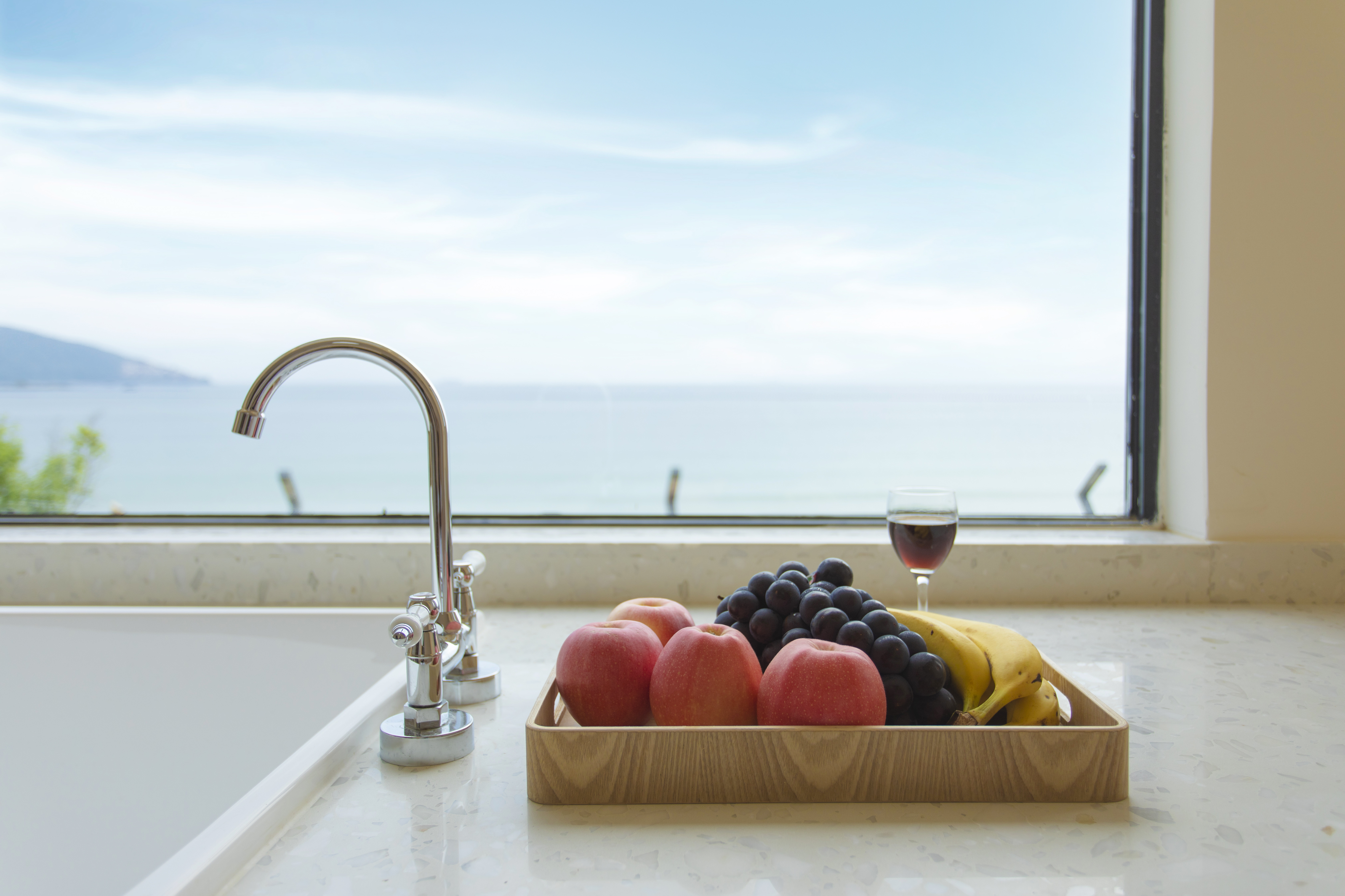 榆光·海景浴缸大床房