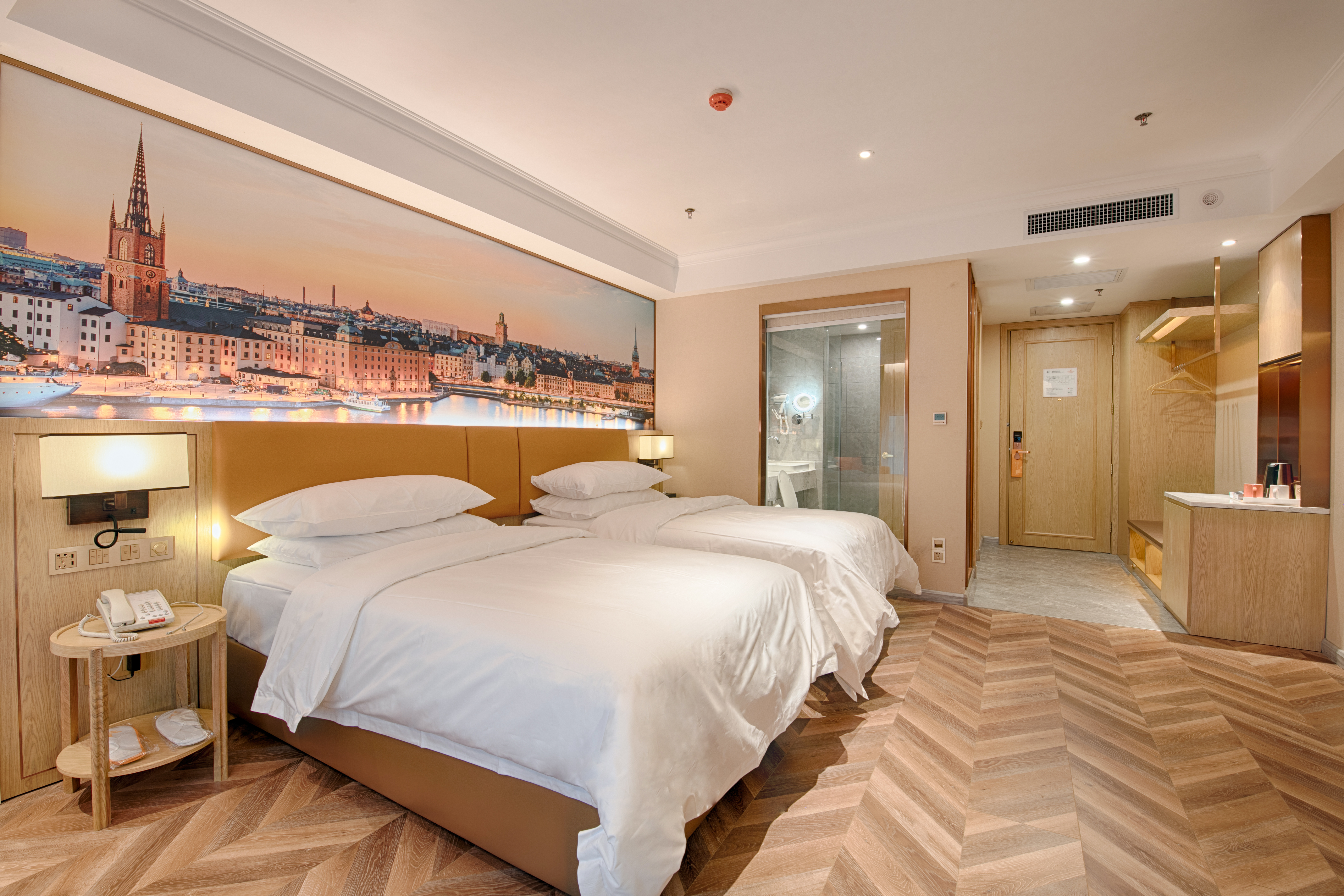 高级双床房【手机投屏+深睡床品】