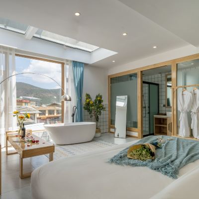 晨曦·沐浴大床房.供氧 香格里拉君蘭穆野輕奢民宿優惠