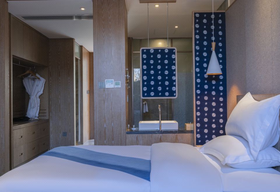 B区不语双拼大床房·庭院格调,温馨简约,畅享舒适