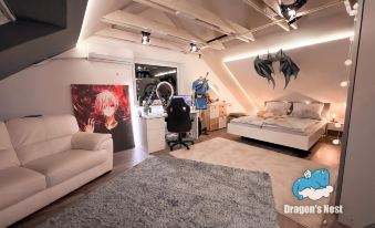 Dragon’s Nest: Cozy & Modern Attic Loft Nuremberg