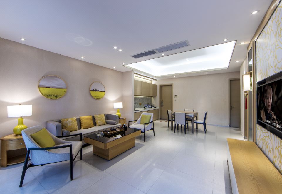 Yuetianxia Hot Spring HotelHydrophilic Hot Spring Twin Suite