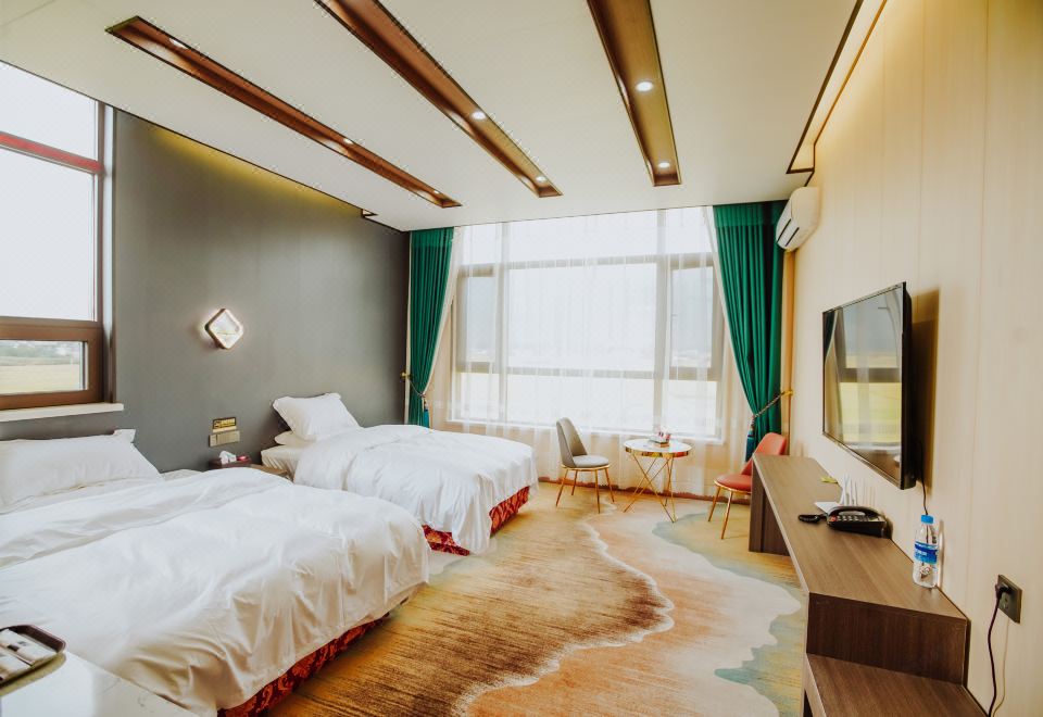 Heqing Huaxi Yazhu HomestayIdyllic view double room