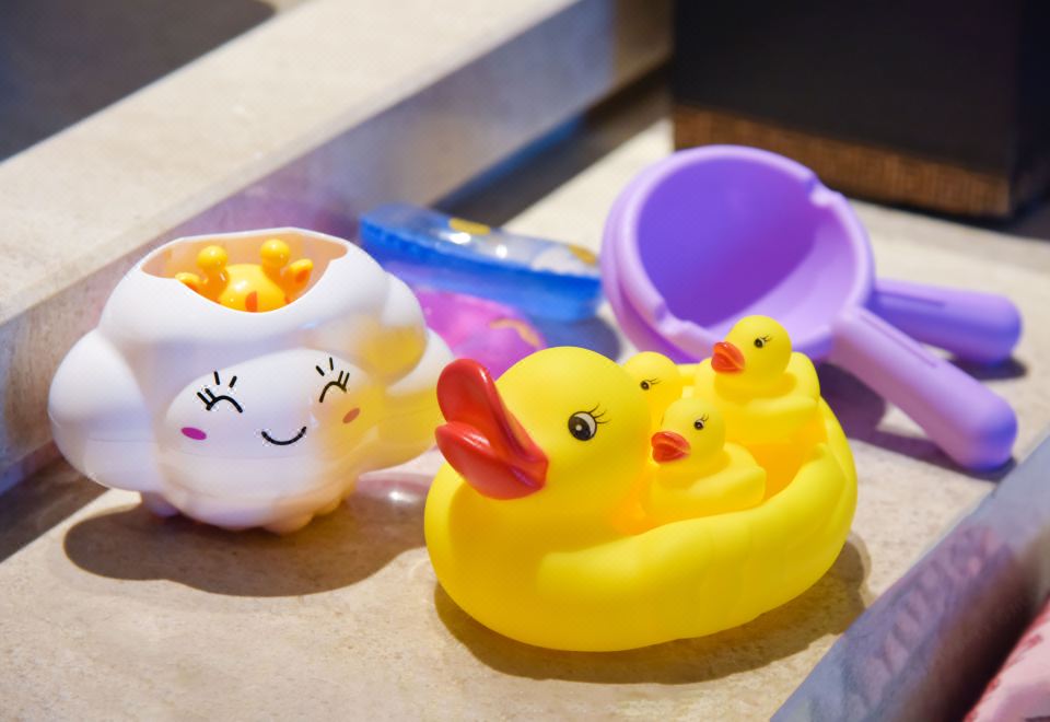 高级海湾景观超大床房小童主题（一线海景+卡通布置）