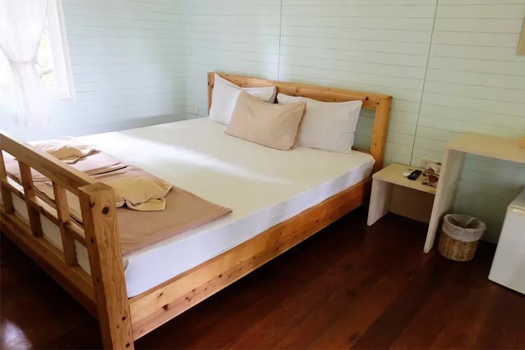 ห้องพัดลม วิวสวน