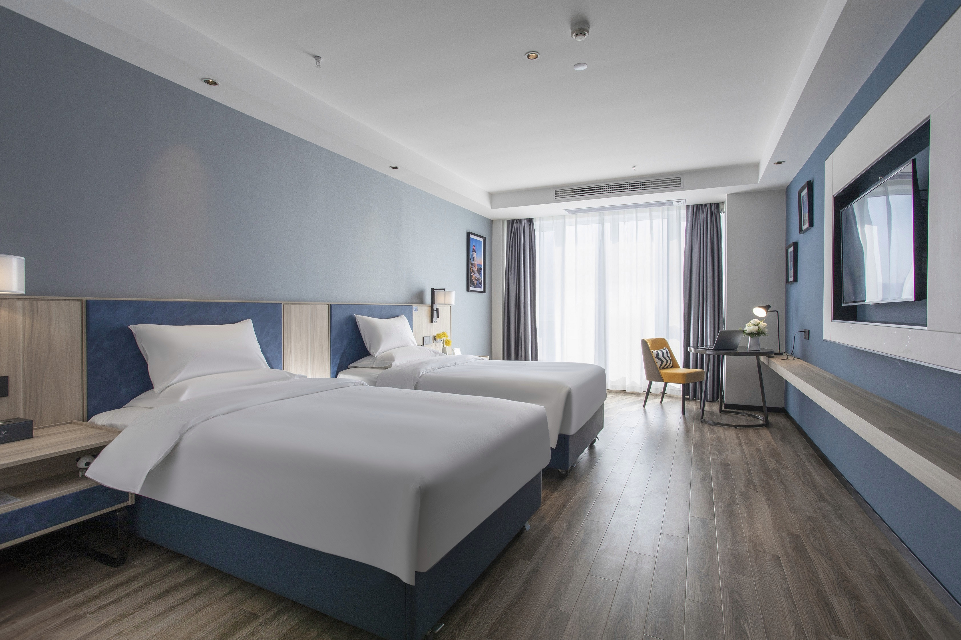 豪华双床房（智能客控-落地窗）