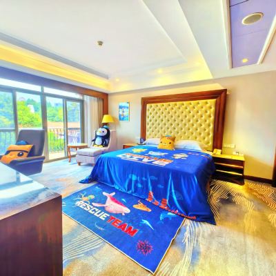 海底小縱隊親子雙床別墅套房【星光湖景】 長沙聖爵菲斯大飯店優惠