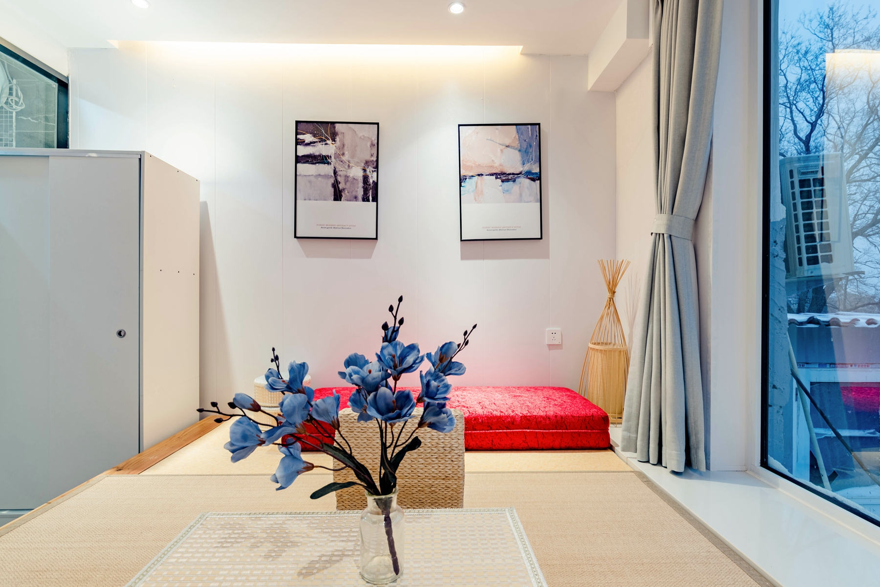 观海loft双床房（全景榻榻米+独卧大床）