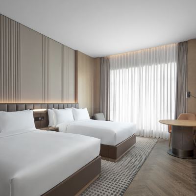 高級豪華雙床房 太原萬怡酒店優惠