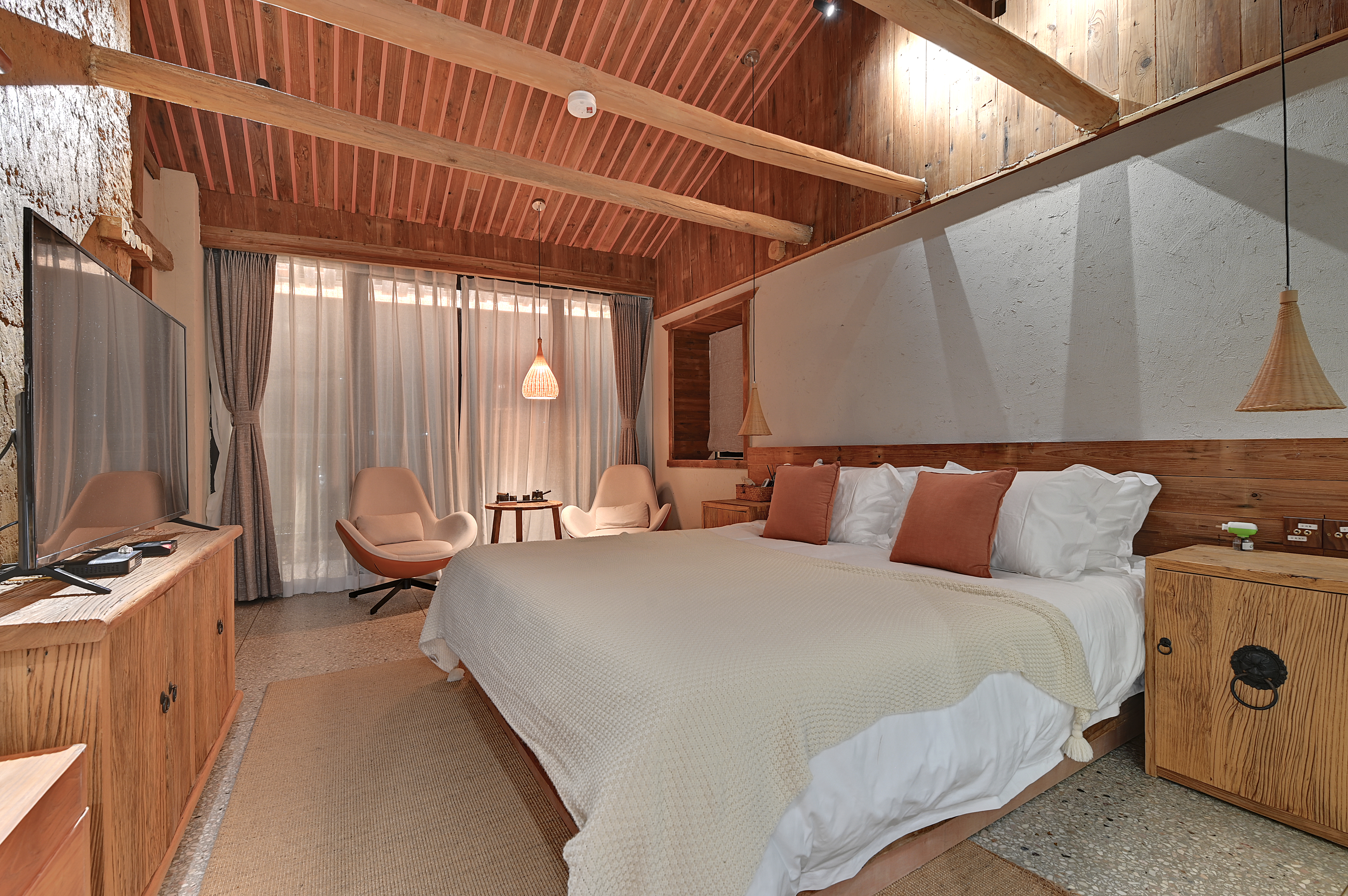 那寨溪居包栋-五间超大花园庭院