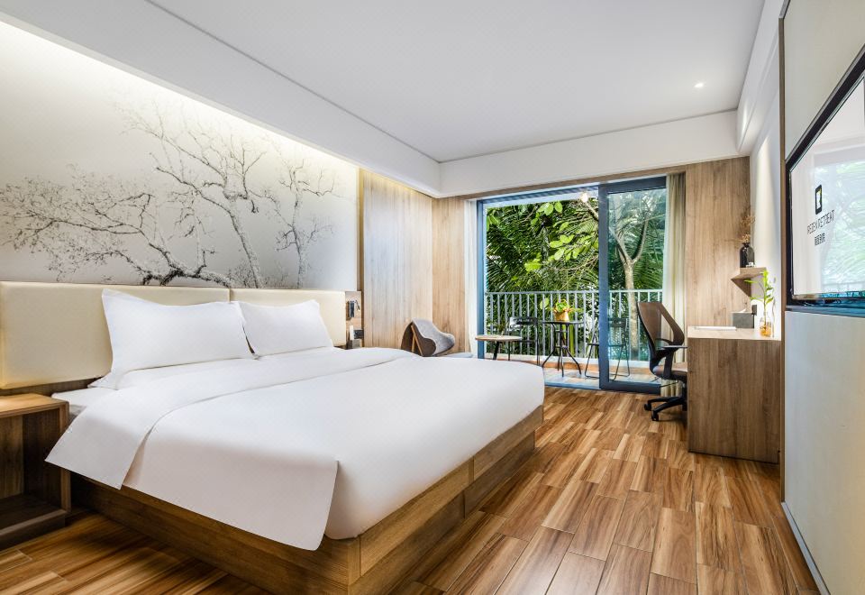 Light Enjoyment Balcony Room With Scenic View Double Bed