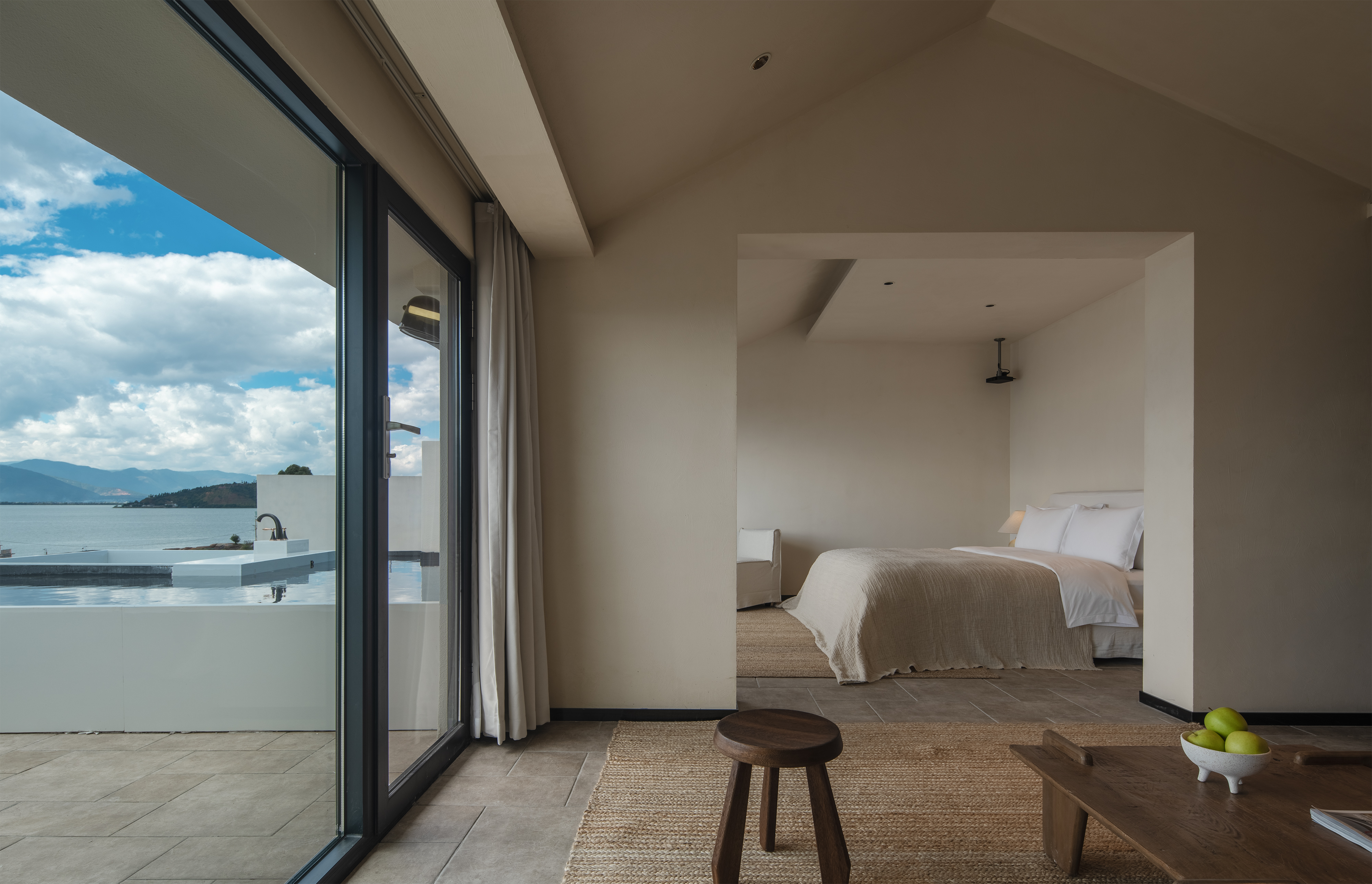 超大私享露台泡池大床房