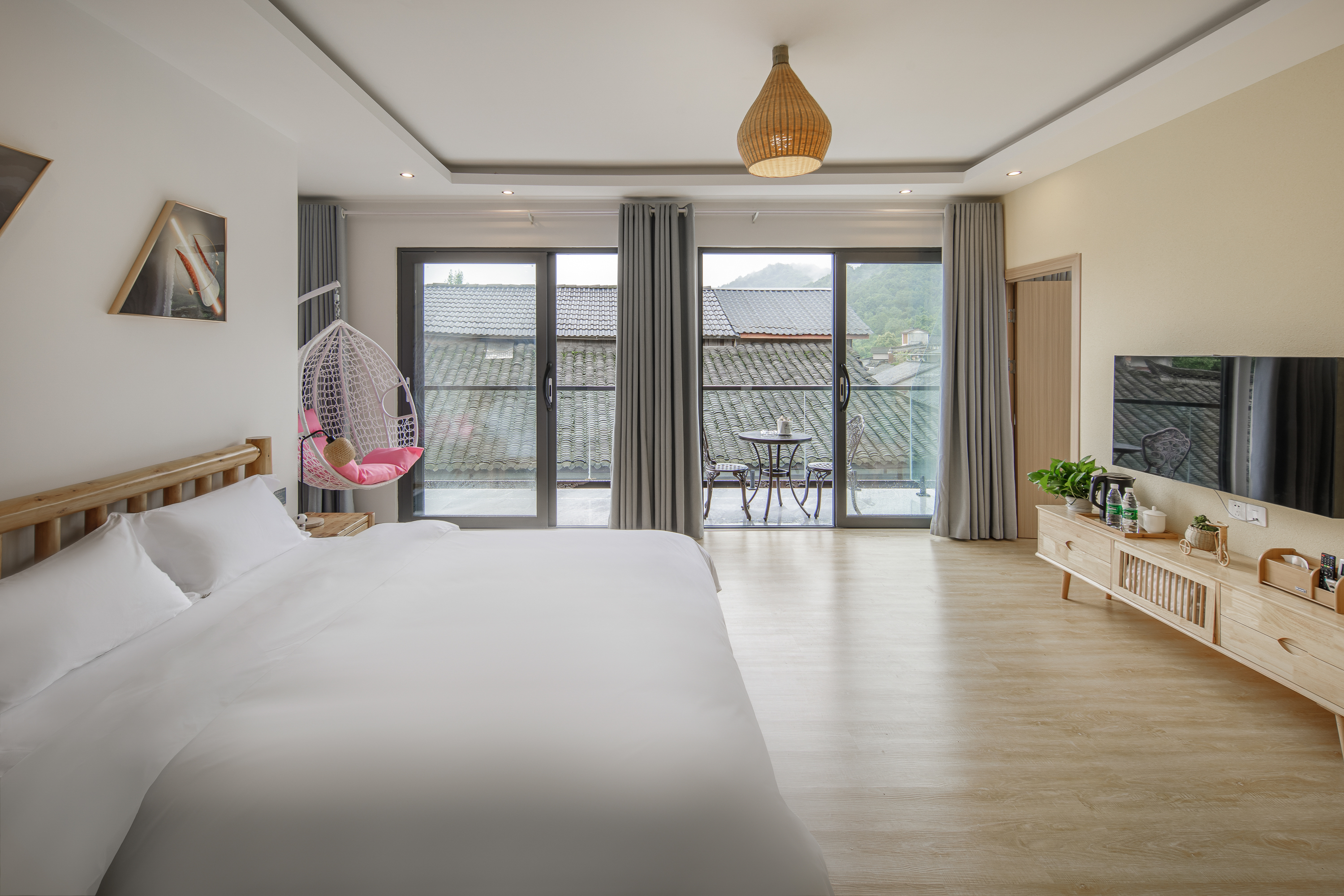 观景露台家庭套房两居室