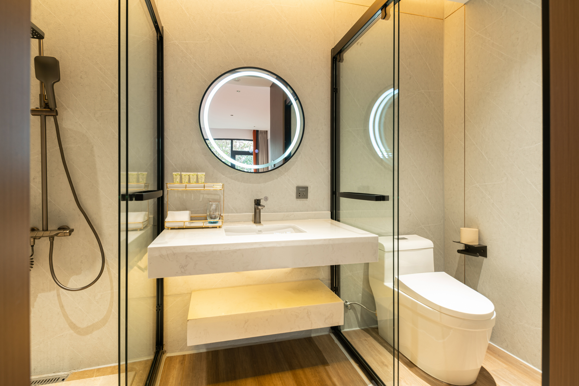 梦蝶 ·影音双床房（空调-网红打卡-山野景观--棋牌娱乐）