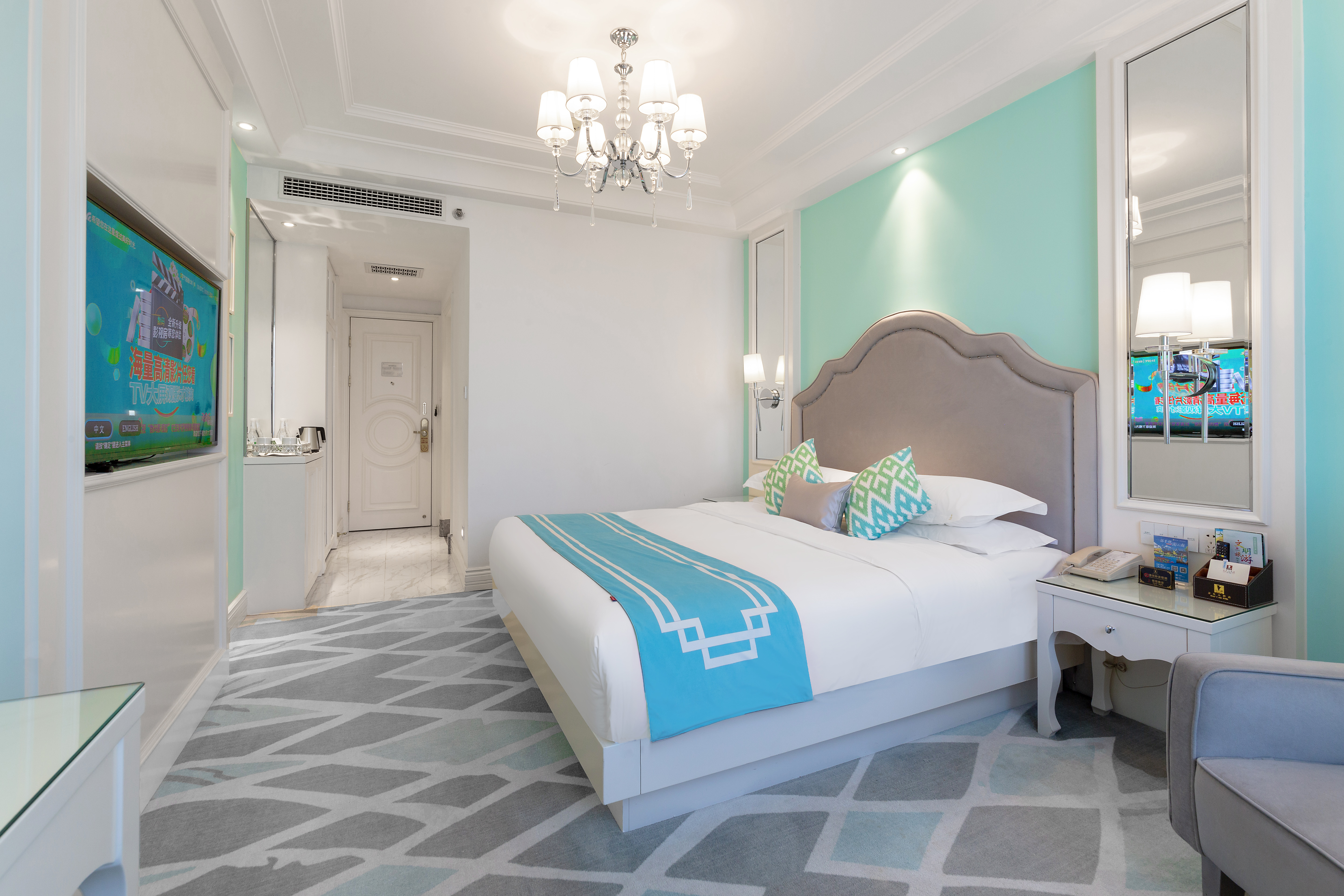 Fangzhou Hotel温泉豪华大床房