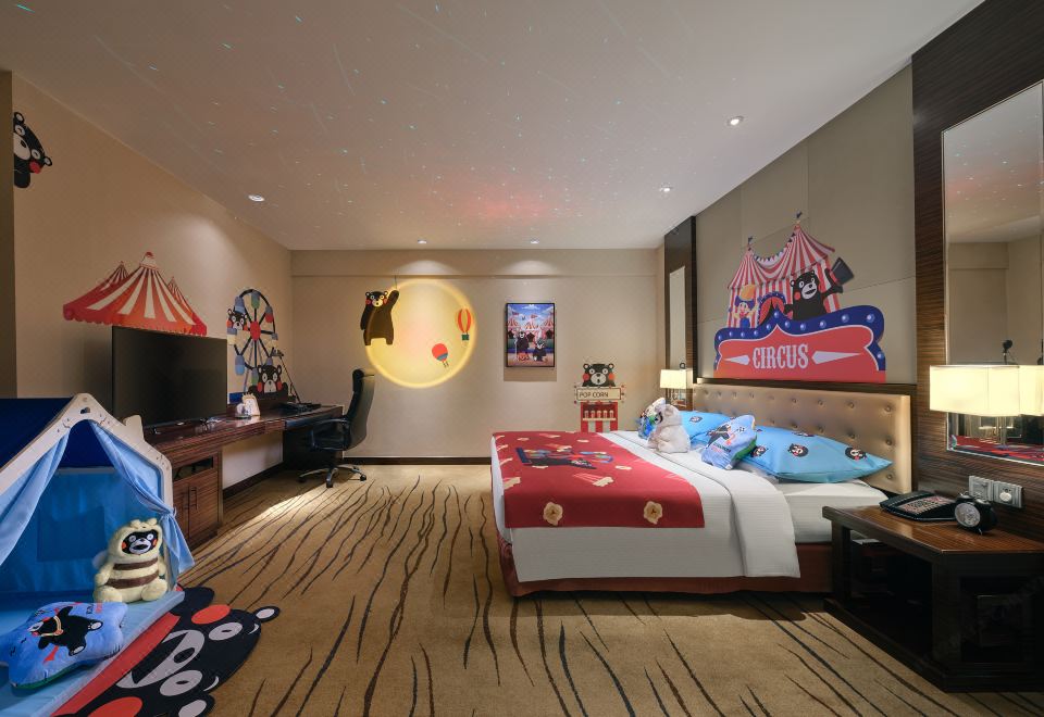 熊本熊主题亲子房