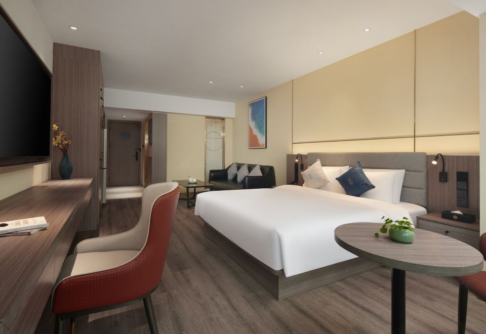 行政公寓大床房（65寸可投屏+小冰箱＋加熱毛巾桿）