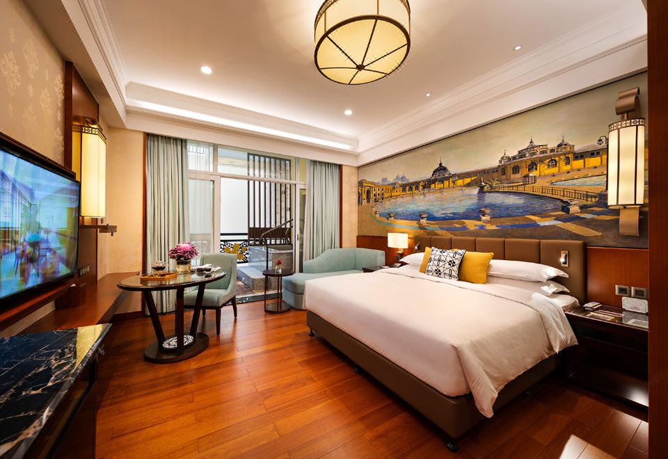 温泉大床房丨獨立泡池丨艾草+生薑葯浴包