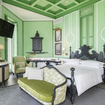 海景翡翠灣豪華特大床房（帶陽台） 富國島翡翠灣JW萬豪度假酒店優惠