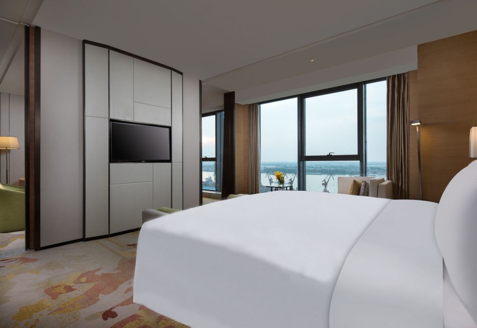 单卧大床套房 （港口景观）