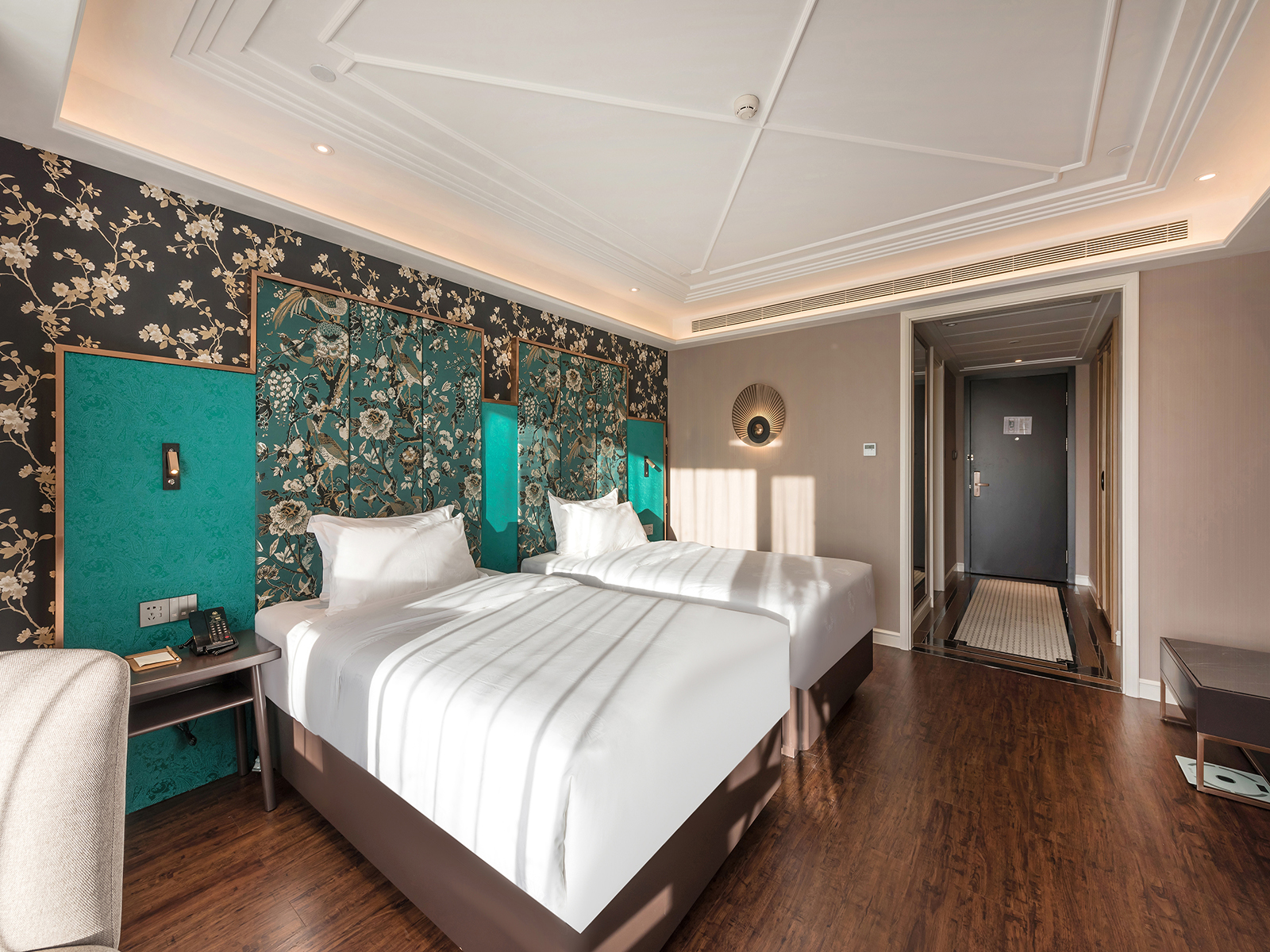 都会双床房（空气净化器+小冰箱+零压舒眠床垫）