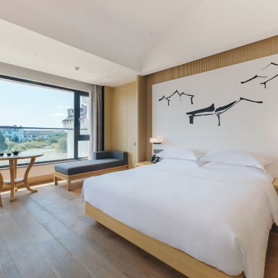 豪華湖景露台大床房 西塘牧月飯店優惠