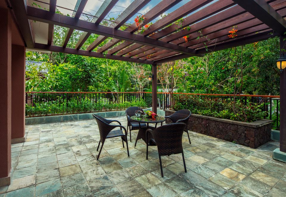 云臺別墅雙床房（溫泉入戶+露臺庭院）