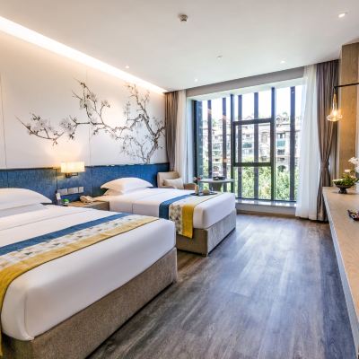 林籟泉韻雙床房 峨眉山林溪温泉酒店優惠