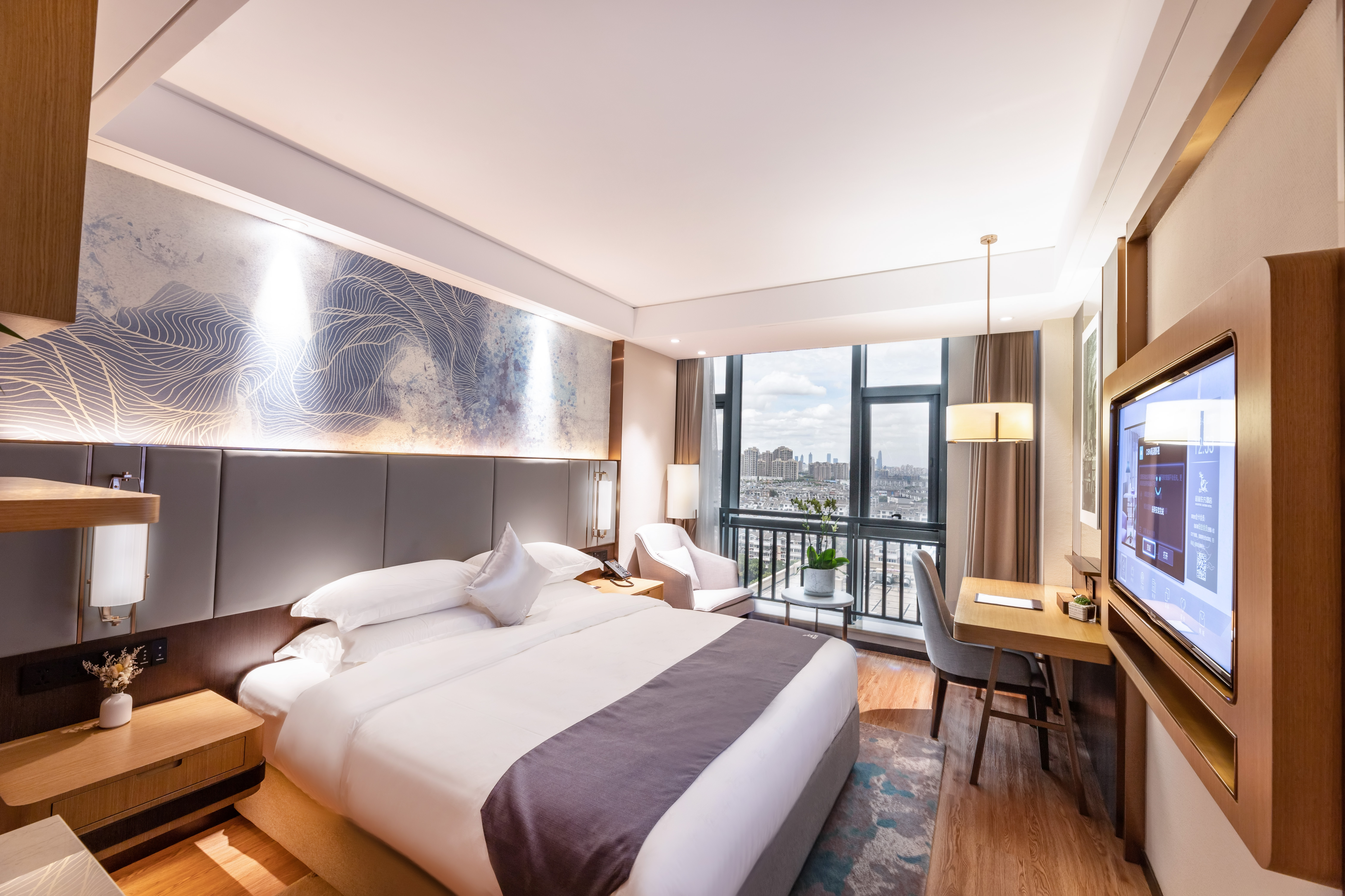 商务大床房[全景落地窗]