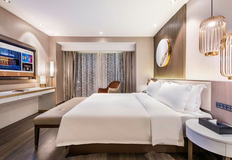 豪华大床房（迷你冰箱+智能客控+电视投屏）