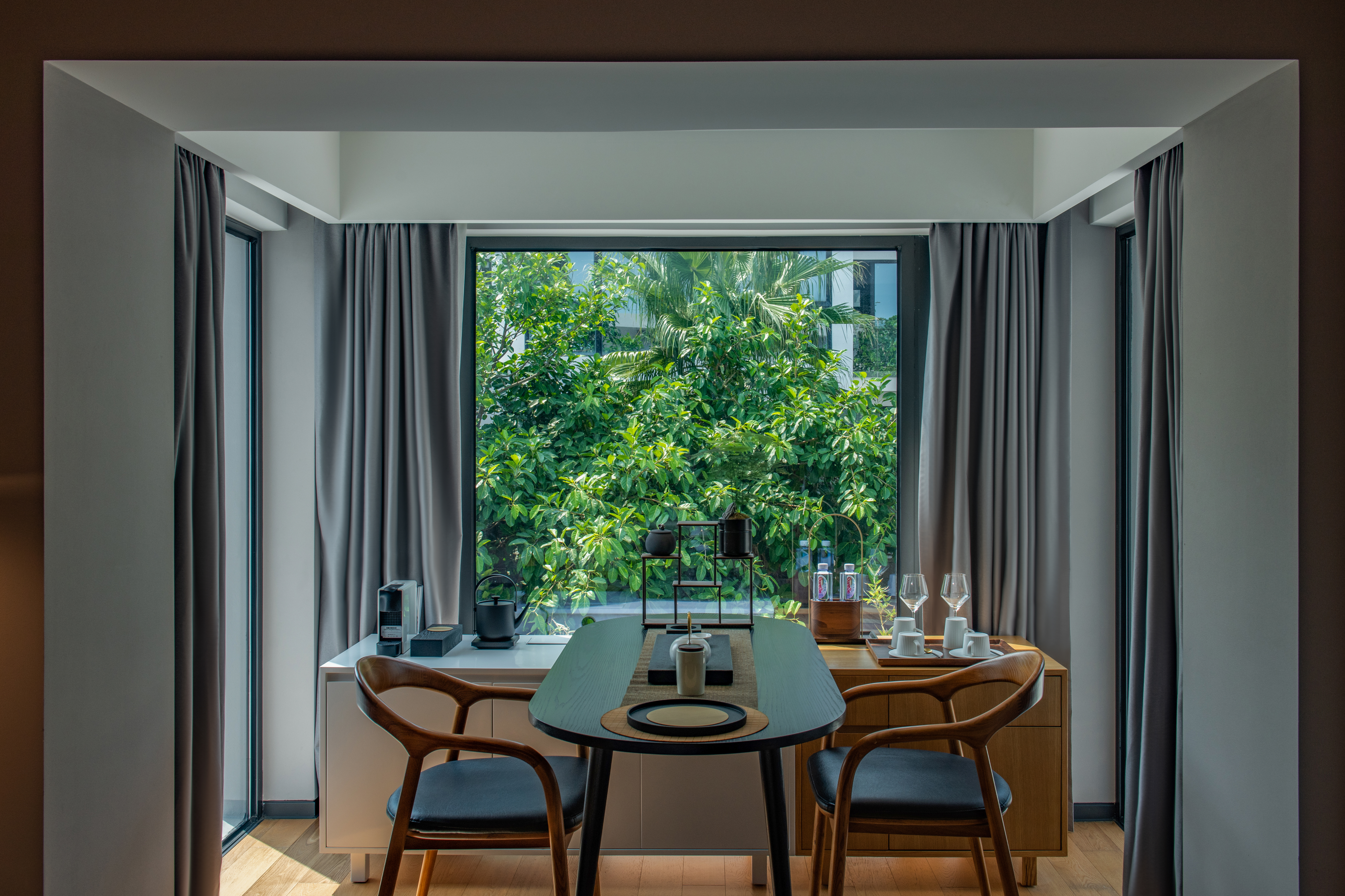 园景双床房（金可儿床垫+汉斯格雅衞浴+APPELLES洗护）