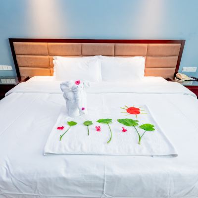 商務大床房（辦公桌椅+獨立視野） 悠然酒店（東莞樟木頭火車站店）優惠