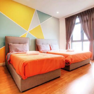 Three Bedrooms Executive Suite with City View Kupon Vivo Residential Suites EcoSuites