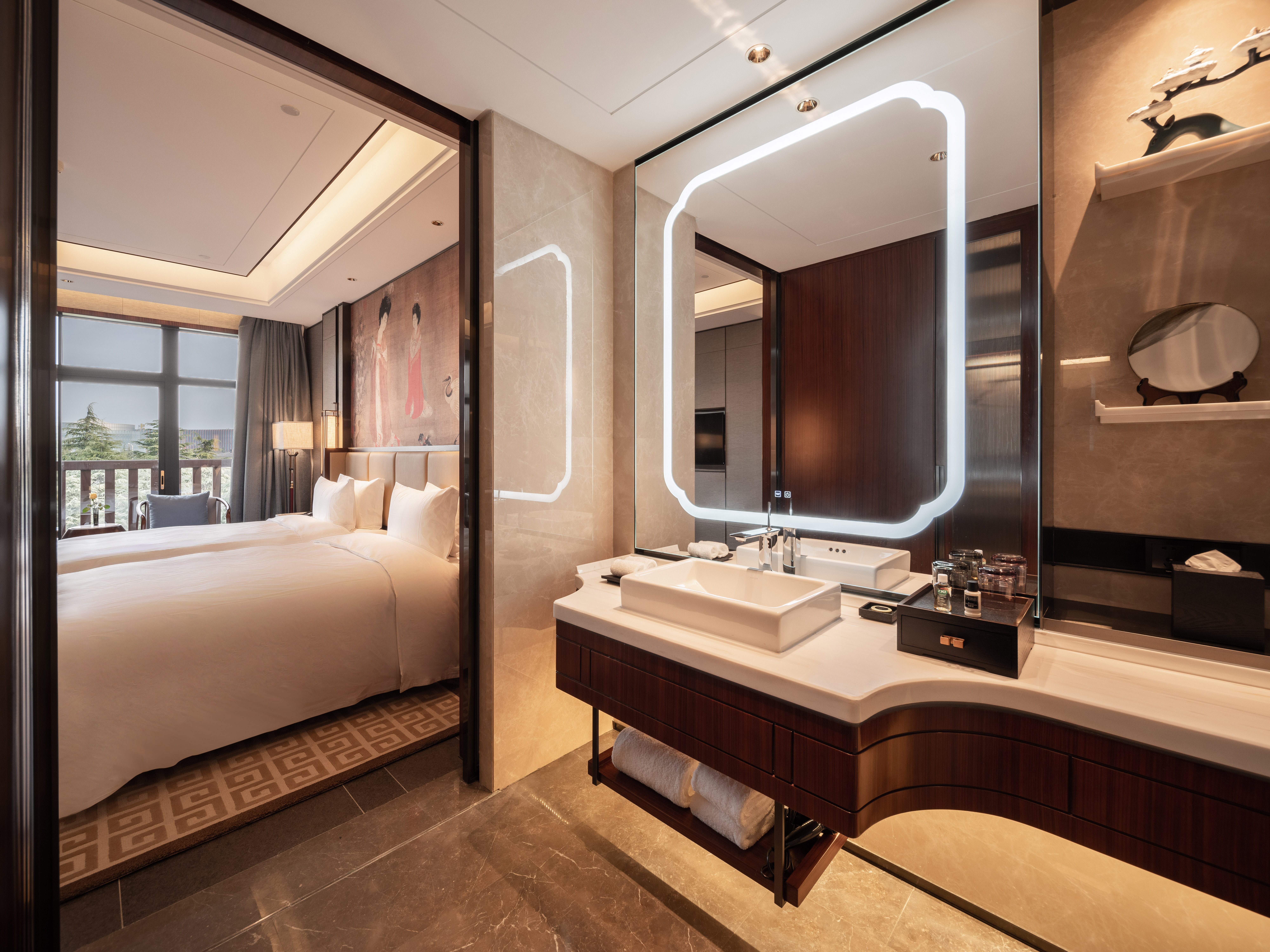 豪华景观双床房