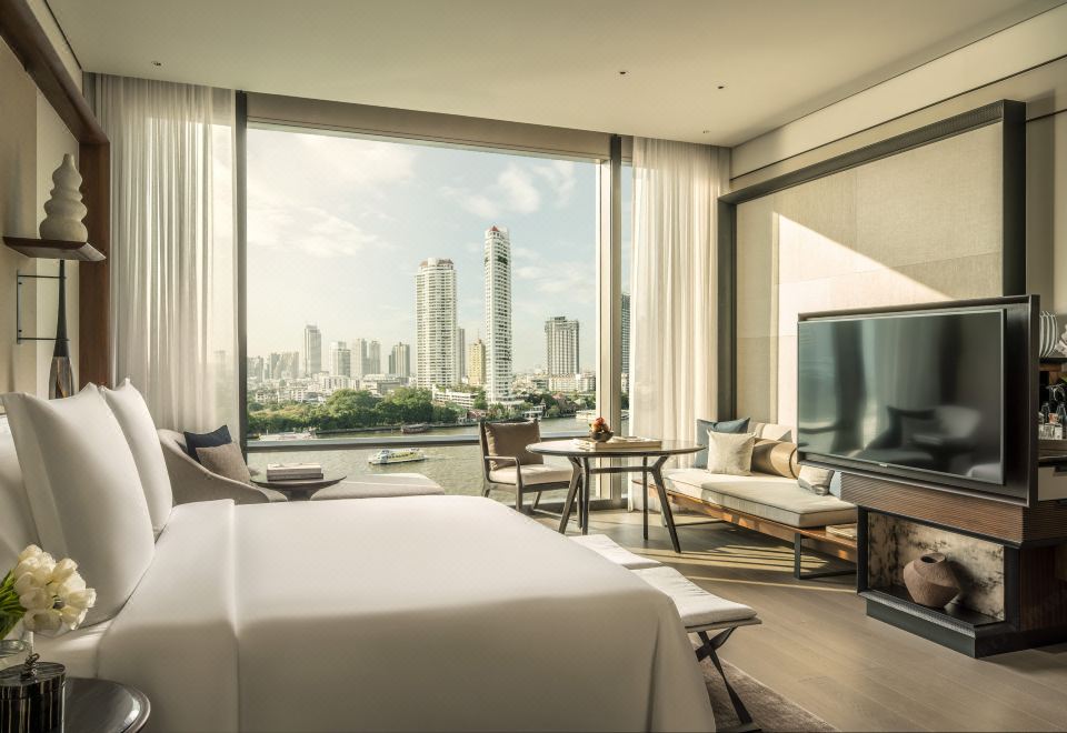 豪华河景双卧室套房