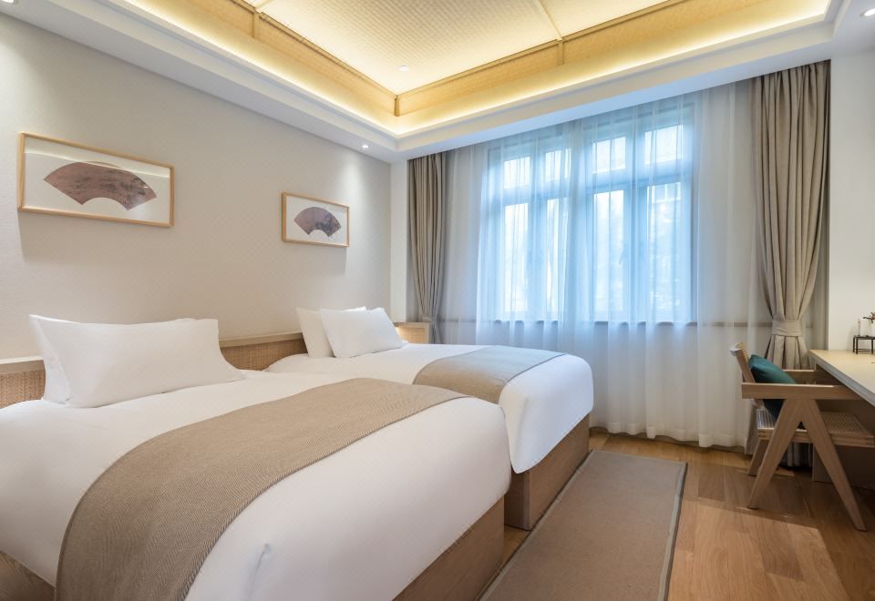 漫山小院·青一雙床房