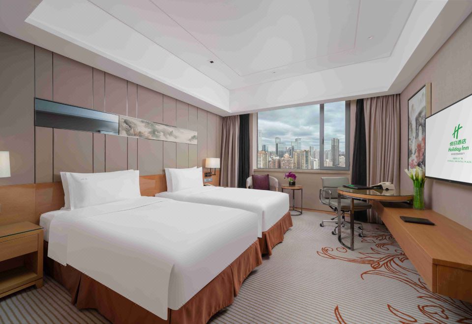 假日豪华双床房（享都市夜景）