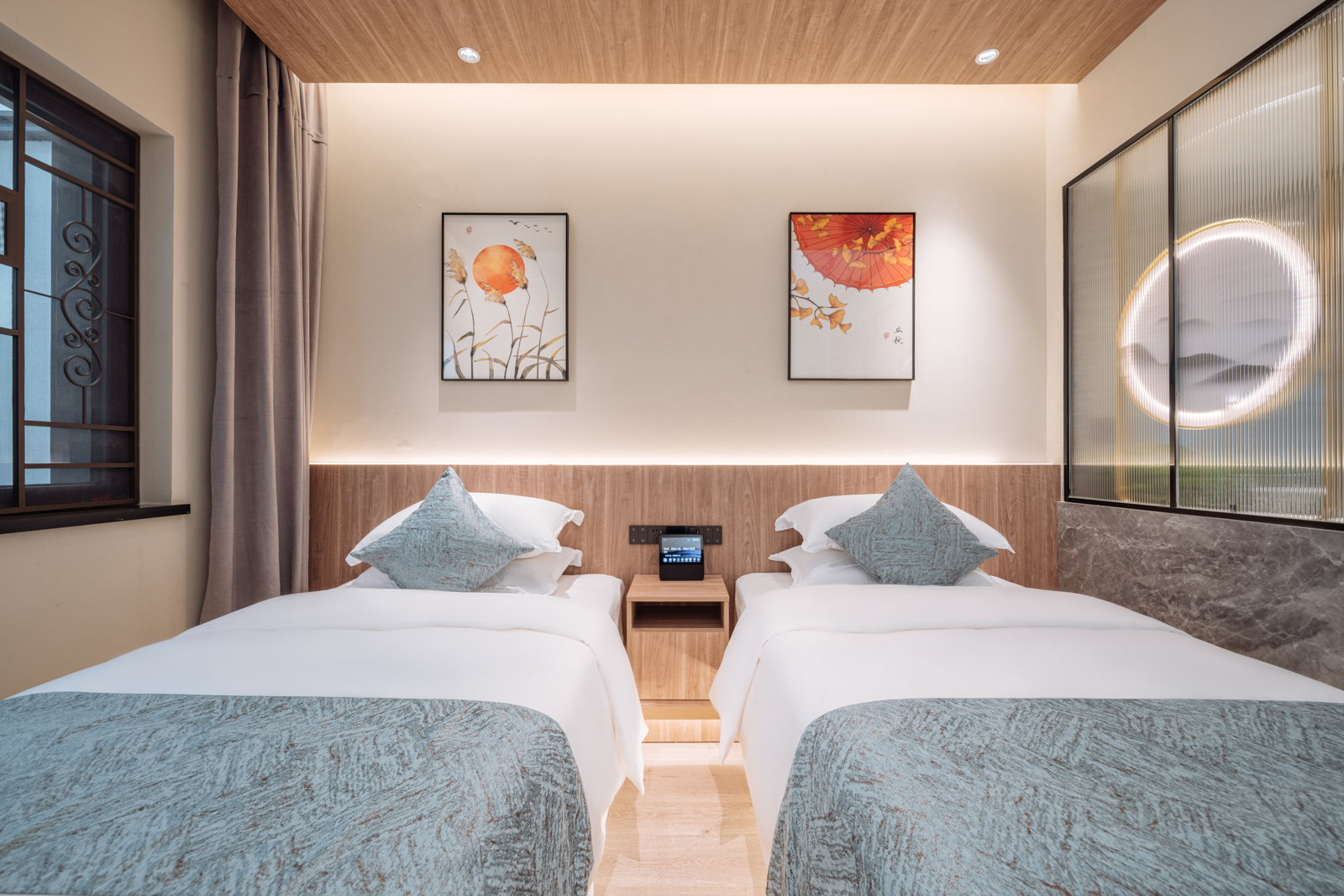 禅悦双床房（中央空调+智能客控+品茶茶具）