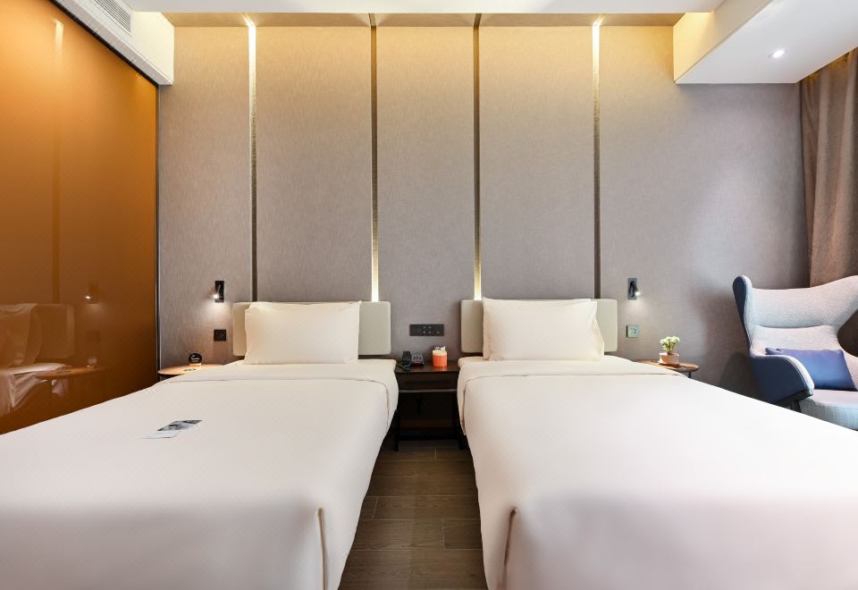 行政雙床房（超大空間+手機智能投屏）