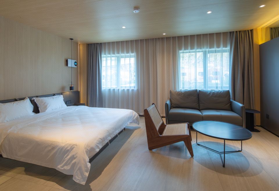 Pingcuo kangsang Everest base camp oxygen rich HotelOxygen Diffusion Leisure Delight Zero Pressure Double Bed Room