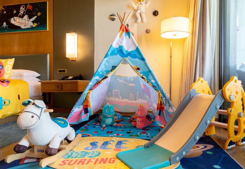 星奇宝贝亲子主题大床房【海景】