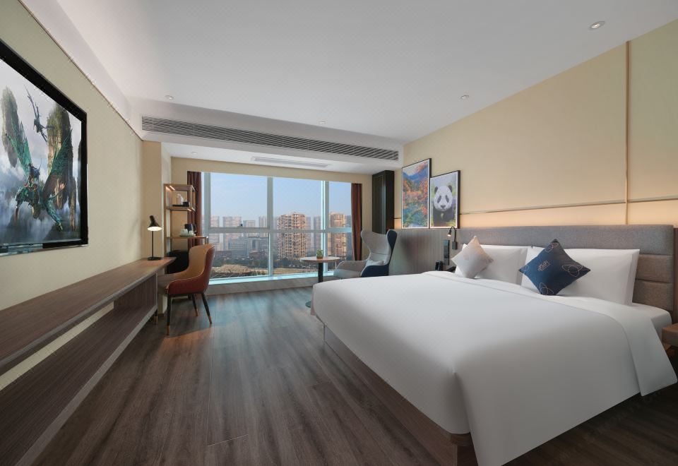 观景大床房（65寸可投屏+小冰箱＋加热毛巾杆）