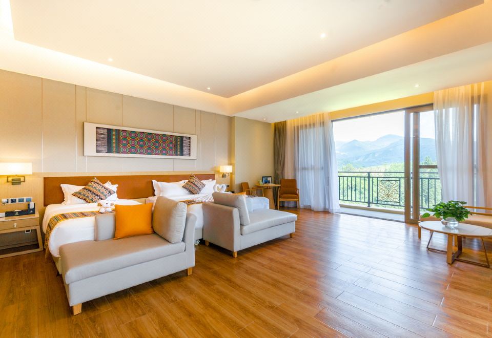 酒店B栋温泉套房I独立泡池