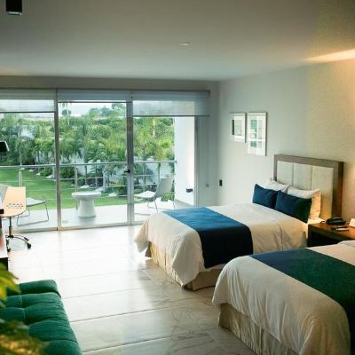 Junior Suite with Two Double Beds Hotel Aqua Spa & Resort Promo Code