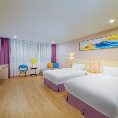 舒壓豪華雙床房 星程酒店（豐順金大温泉店）優惠