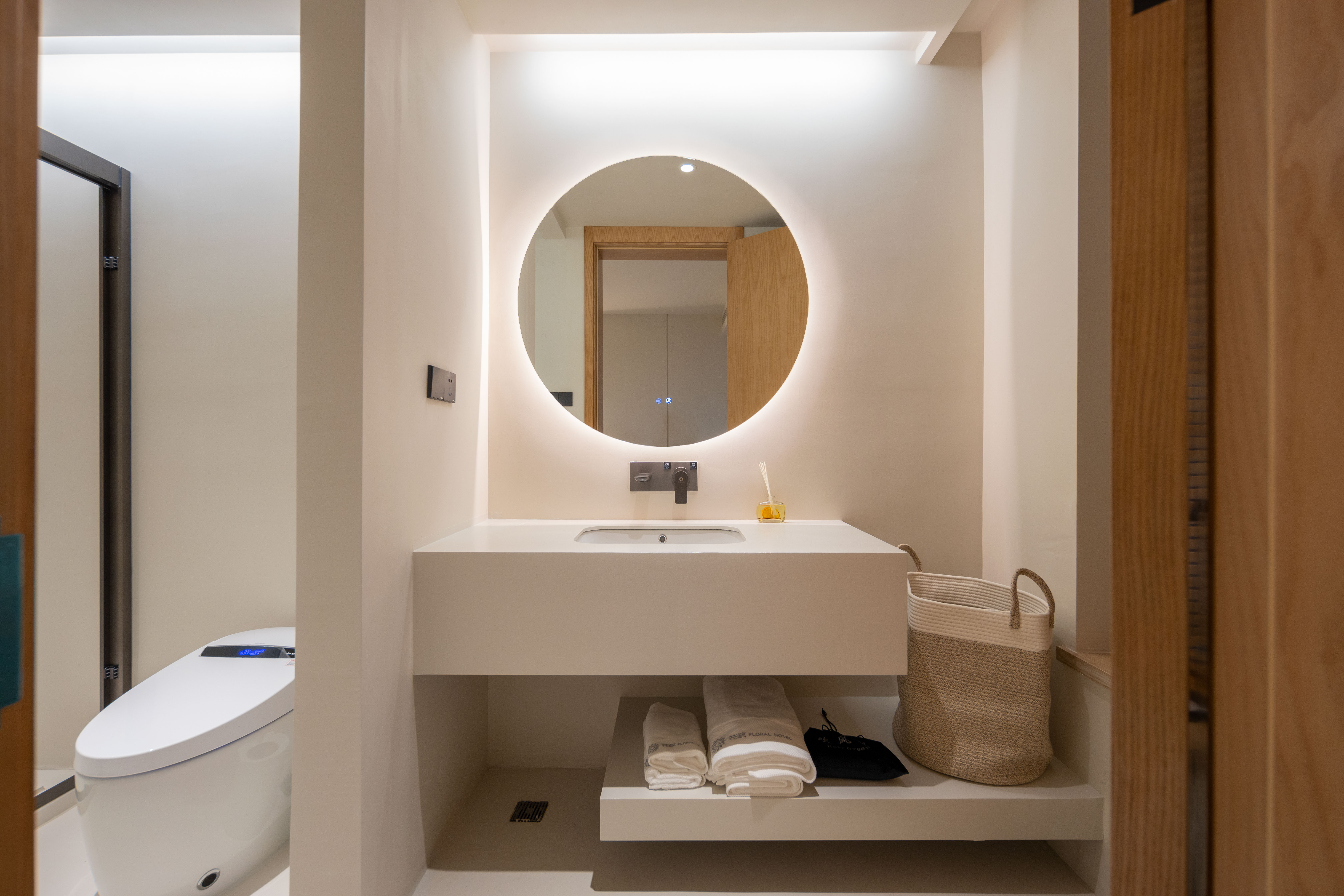 栖迟·景观双床房+巨幕投影+品茶坐榻+全屋智能客控