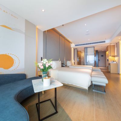 網易嚴選雙床房 珠海拱北口岸情侶路亞朵S網易嚴選酒店優惠